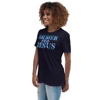 Image 3 of Soldier For Jesus ICE Women's Relaxed T-Shirt