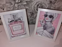 Image 1 of PINK FASHION PRINT SET