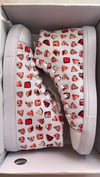 SLICES - Women’s high top canvas shoes