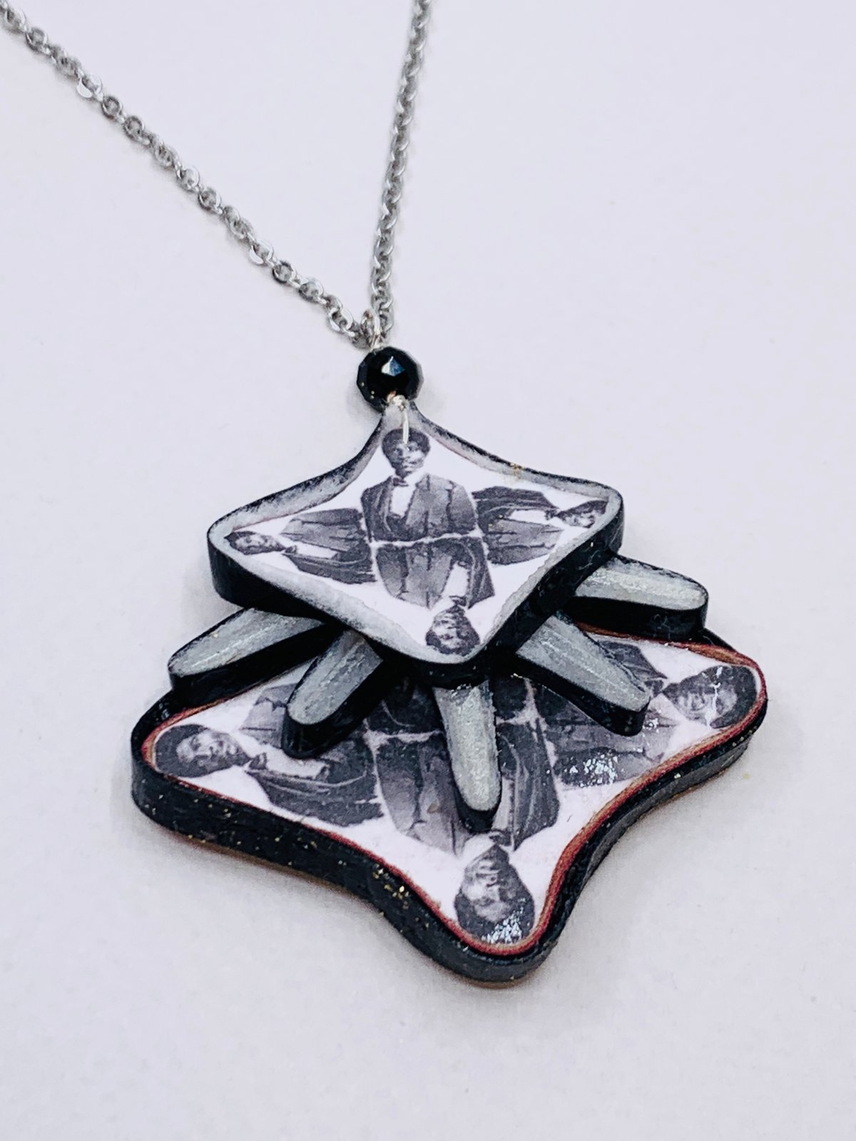Double Dred Scott Necklace by Alicia Pillar