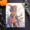 Tarot Witch Signed Watercolor Print