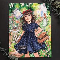 "The Gifted" Matilda Signed Watercolor Print 