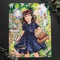 "The Gifted" Matilda Signed Watercolor Print