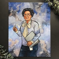 Mary Jackson "The Mathematician" Signed Watercolor Print