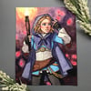 Princess Zelda Signed Watercolor Print