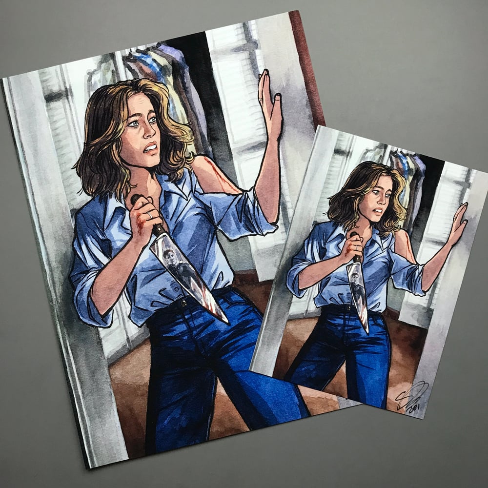 Laurie Signed Watercolor Print 