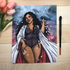 "The Baddest" Lizzo Signed  Watercolor Print