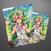 Image 2 of Midsommar Signed Watercolor Print