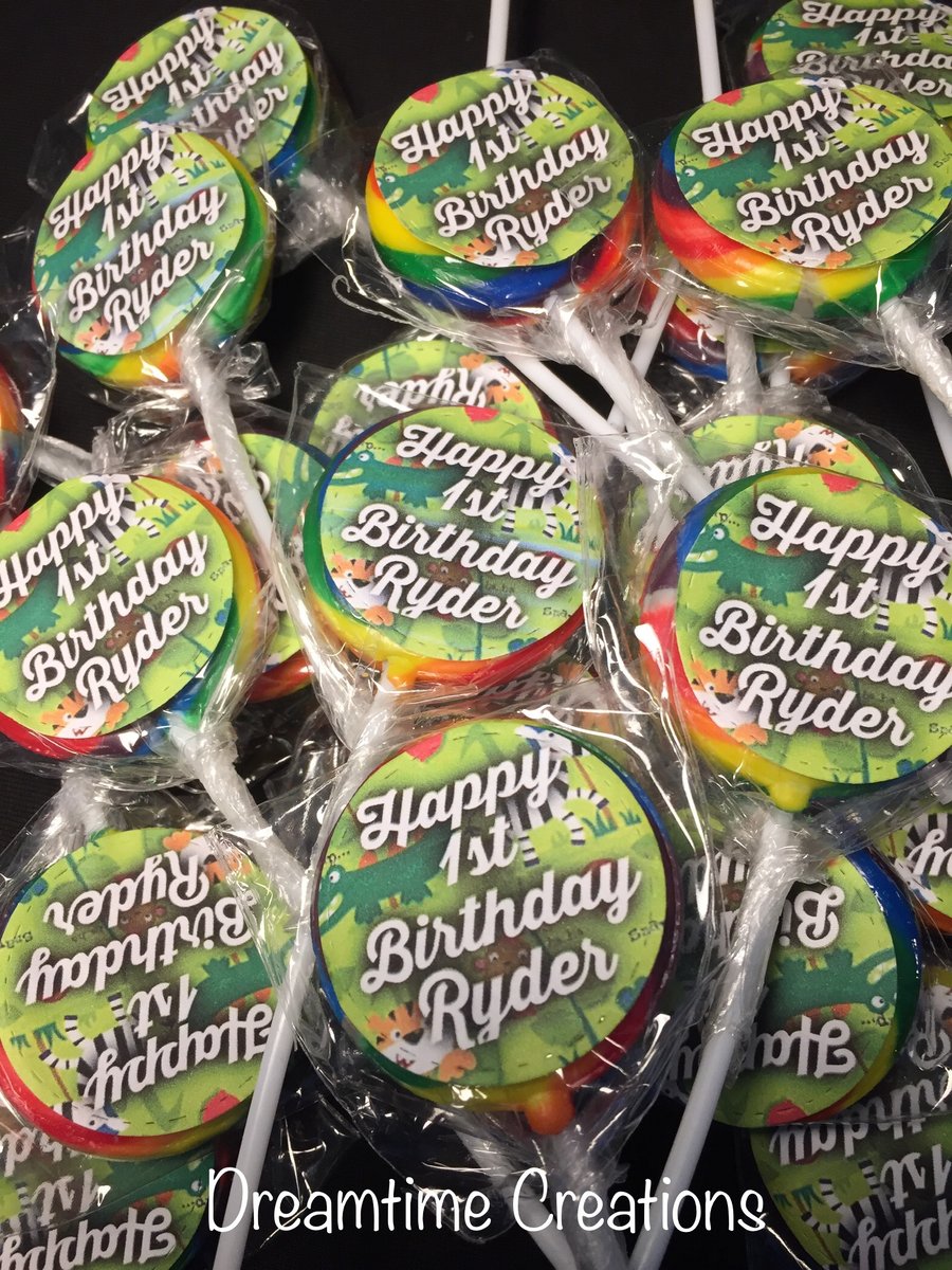 Custom Lollipops Dreamtime Creations