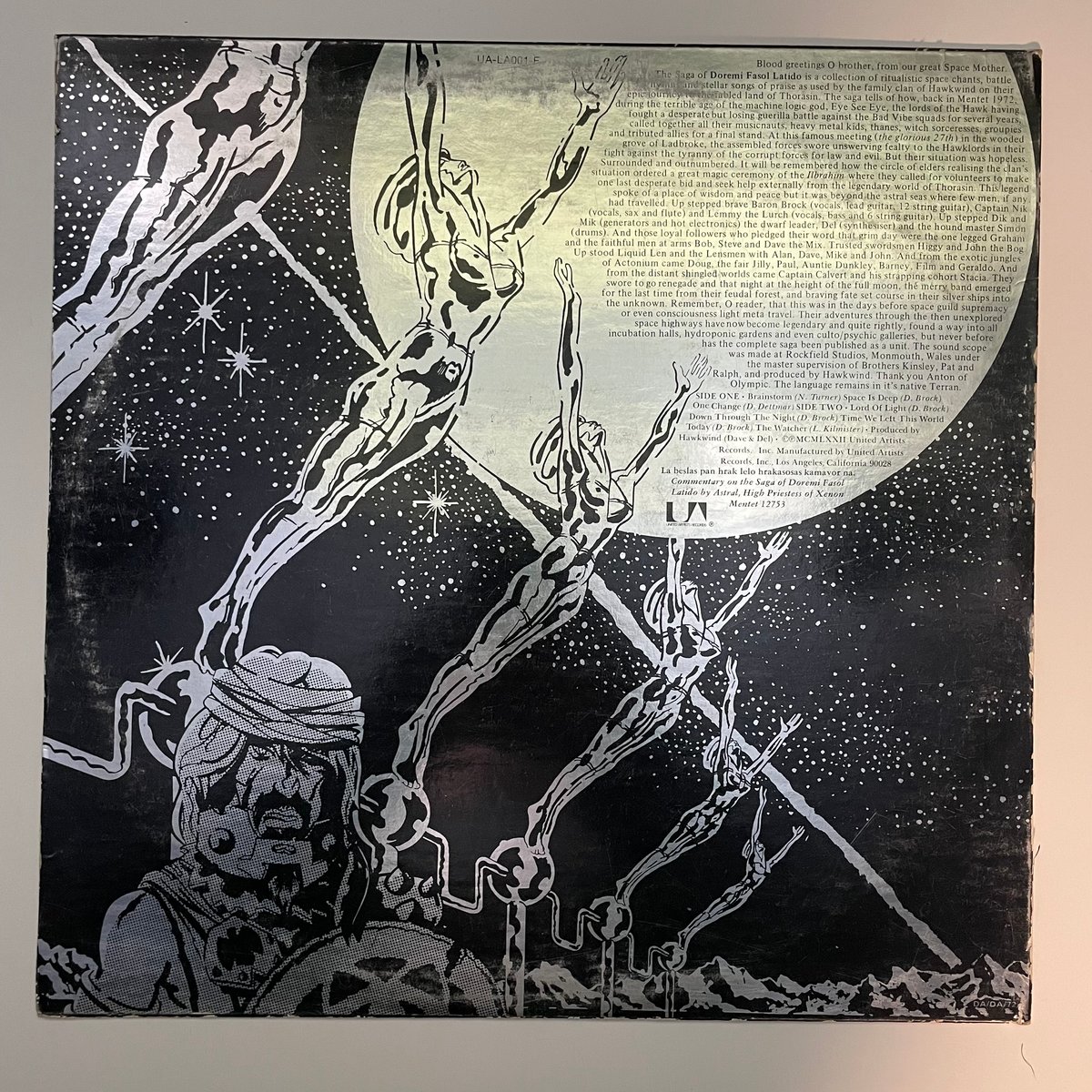 LP: Hawkwind - Doremi Fasol Latido (Rare Foil Cover