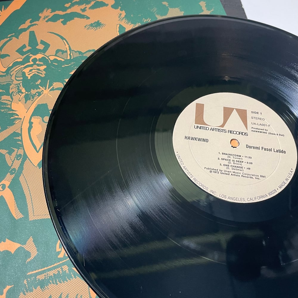 LP: Hawkwind - Doremi Fasol Latido (Rare Foil Cover)