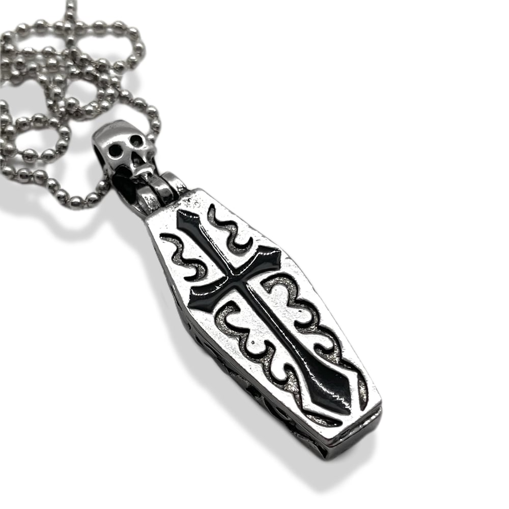 Skeleton Coffin Necklace