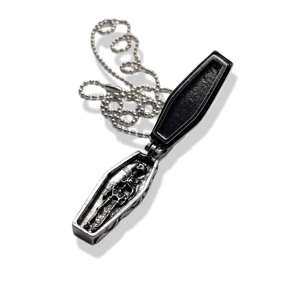 Skeleton Coffin Necklace
