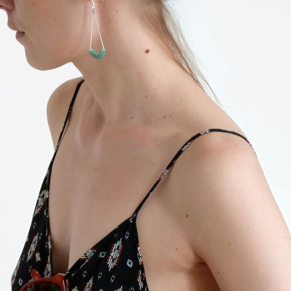 Image of Boucles d'oreilles Marmol - 6 couleurs