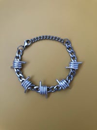 Image 5 of BARBED WIRE CHAIN BRACELET 