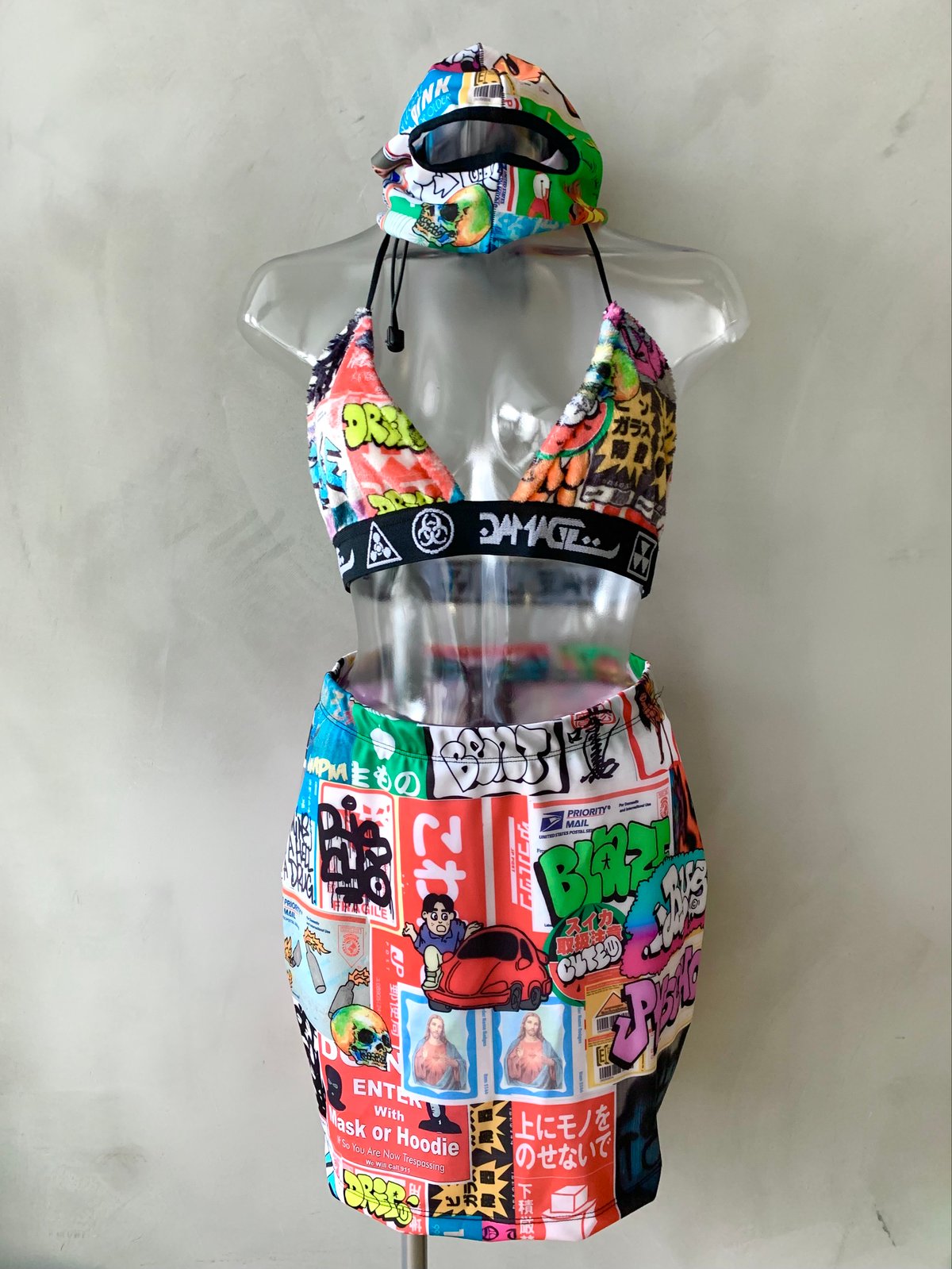 Image of VANDALS 2.0 mini skirt