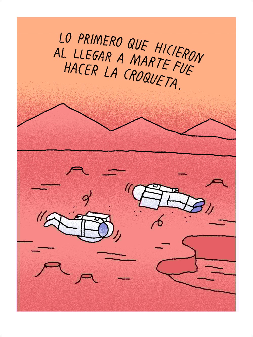 Image of PRINT "CROQUETA"