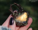 Image 2 of Circle of the Sun Labradorite Talisman