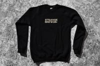 Image 1 of Strange Brew Black Crewneck Sweatshirt