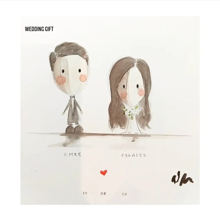 Image of Wedding Painting 