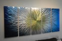 Vortex 36x79- Abstract Metal Wall Art Contemporary Modern Decor