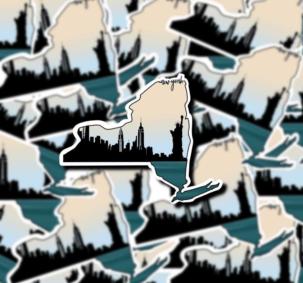 Image of New York State Sticker