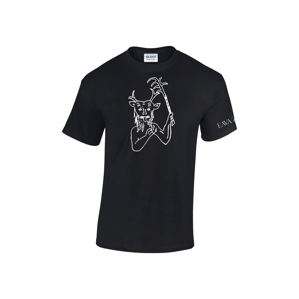 Image of Medieval Graffiti T-shirt - Beachamwell Devil