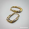 Nerissa 10K Gold Hoops