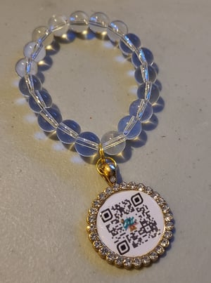 Image of PLAIN QR CODE BEADED AND BANGLE