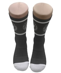 Image 2 of PL Premium Crews (Charcoal & White)-M/L