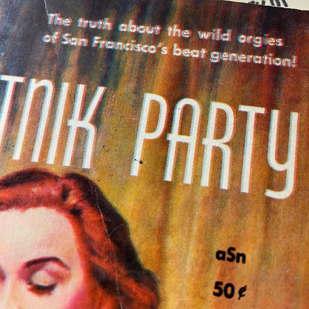 BK: Beatnik Party by John Schuyler 1959 1st Ed PB (Rare Beat Novel )PULP