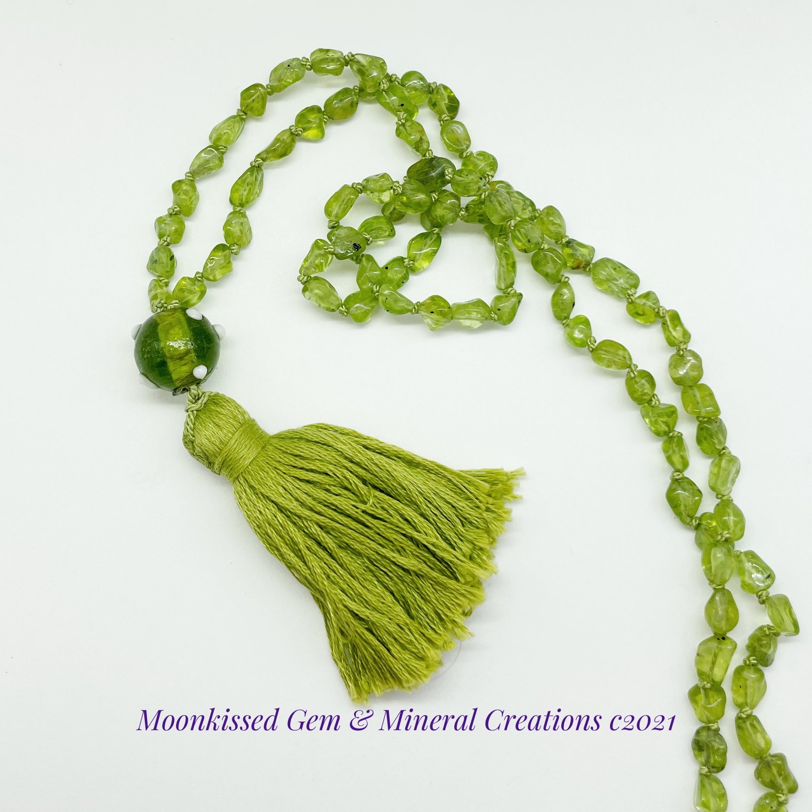 peridot mala