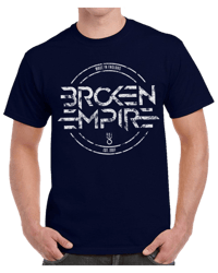 Broken Empire "Made in England" Tee (Navy)