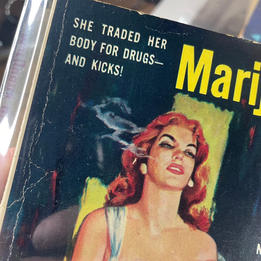 BK: Marijuana Girl by N.R. DeMexico 1st Soft Cover Library Ed PB (Vintage Pulp)