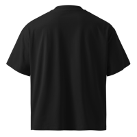 Image 4 of Original "Outta This World" Tee - Unisex organic oversized high neck t-shirt