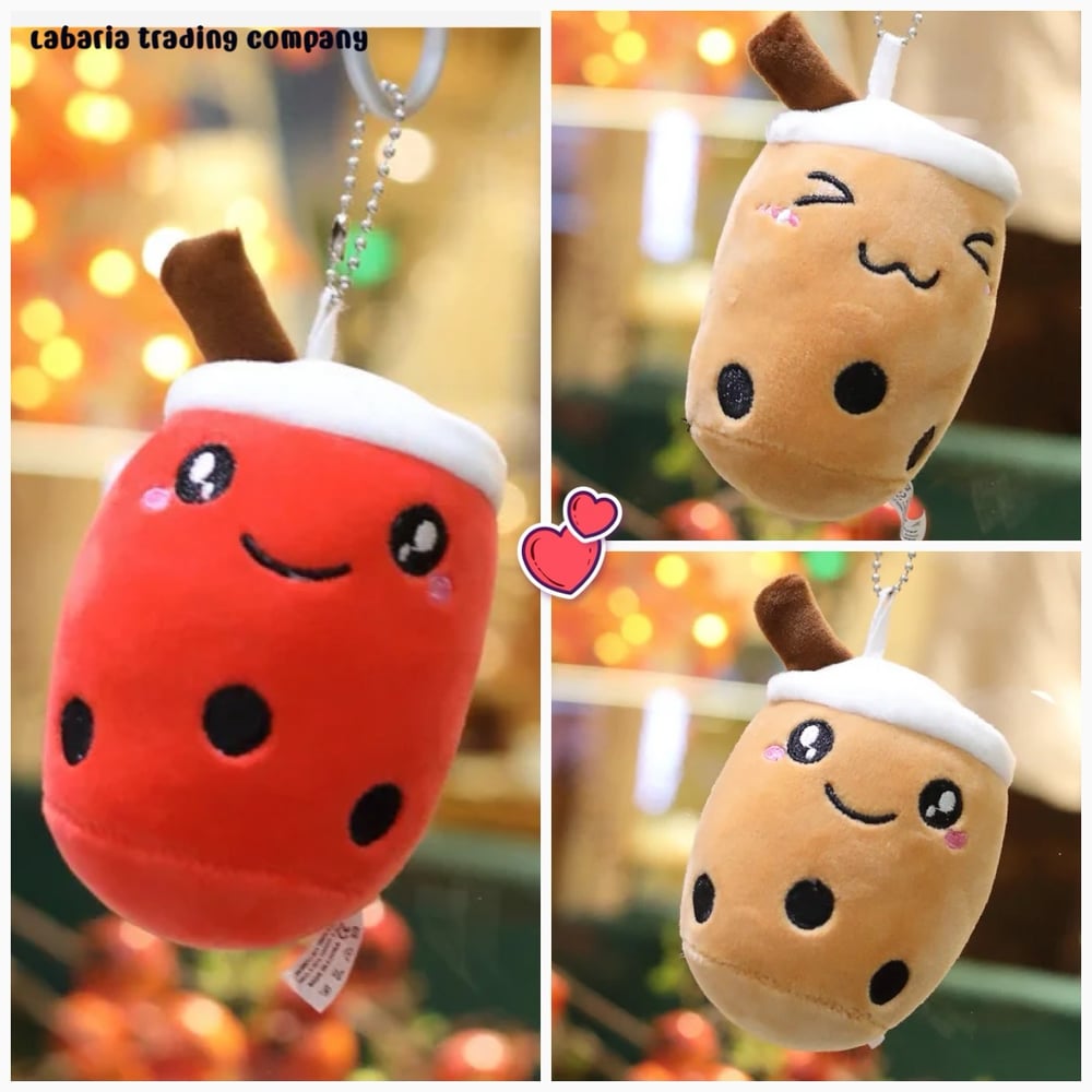 Image of LIMITED TIME: BOBA PLUSH KEY RING