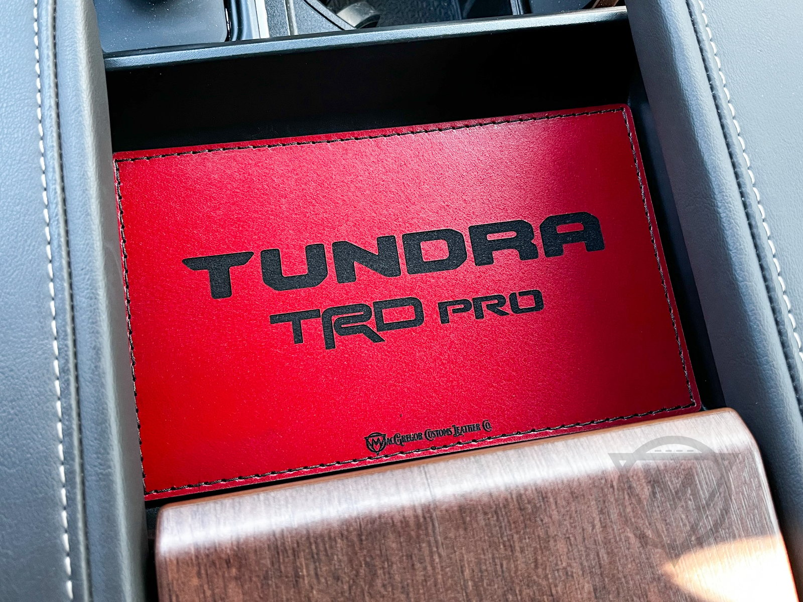 TUNDRA Console Insert | MacGregor Customs Leather Co.
