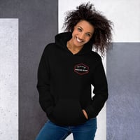Unisex Hoodie Logo blanc et rouge