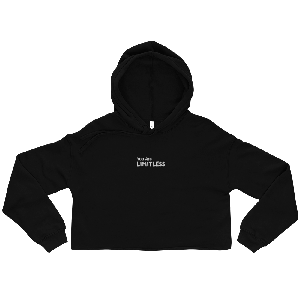 you are Limitless Crop Top Hoodie