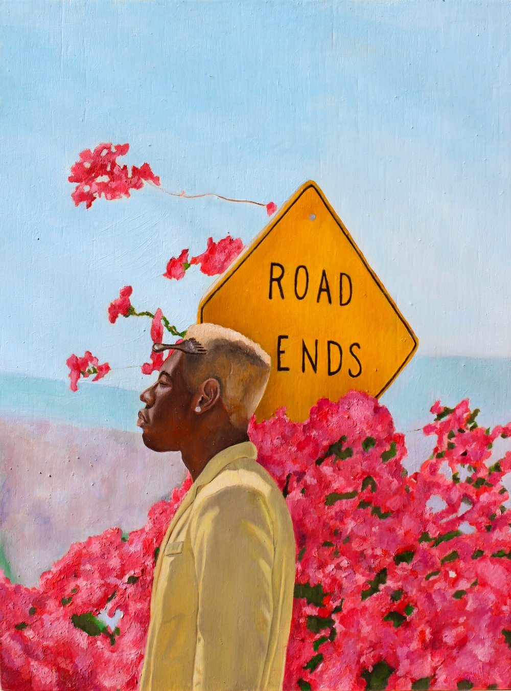 Image of TYLER THE CREATOR 'ROAD ENDS' PORTRAIT 