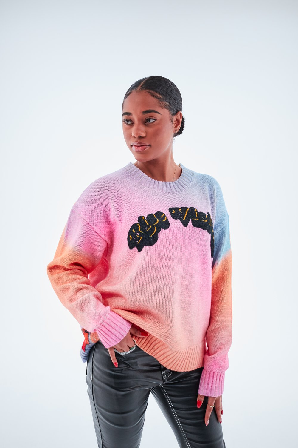 Image of KNITTED SWEATER ( AURA )