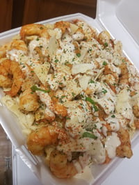 Chicken or Shrimp Alfredo 
