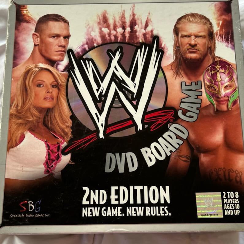 WWE DVD Board Game (2nd Edition) + Autograph