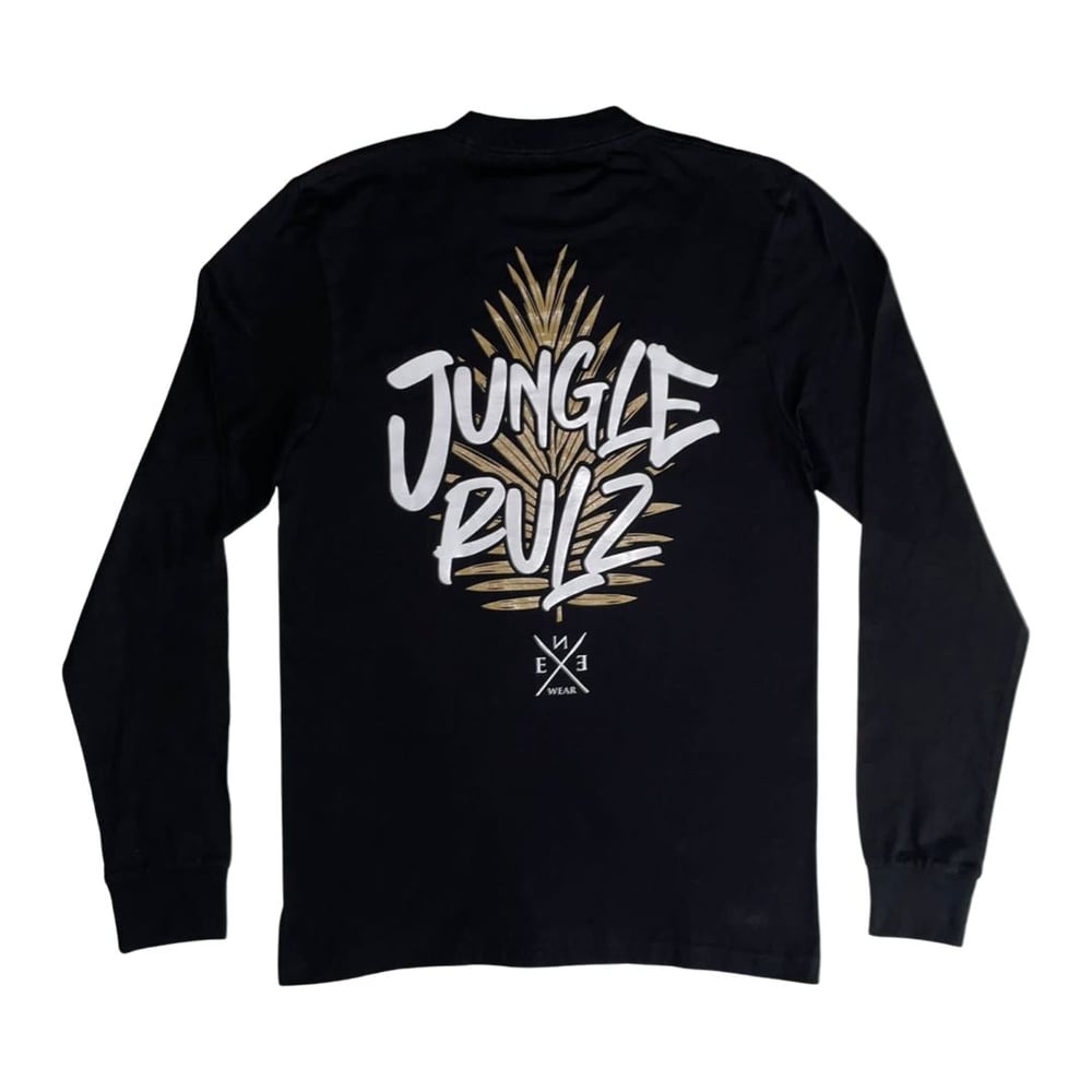 Image of JUNGLE RULZ LONGSLEEVE