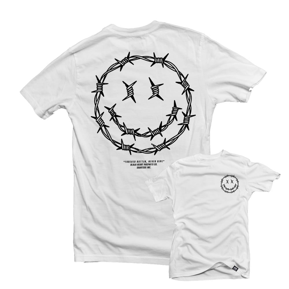 Image of Barbed Smile Tee.