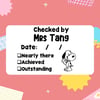 Checked By Checklist Stamp