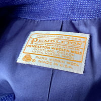 Image 5 of PENDLETON Purple Jacket VIRGIN WOOL Suit Medium