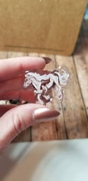 I love Horses | Acrylic Lanyard/Lapel Pin Set (3 Pins)