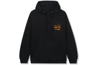 Image 2 of Anti Social Social Club A Fire Inside Flame Hoodie In Black