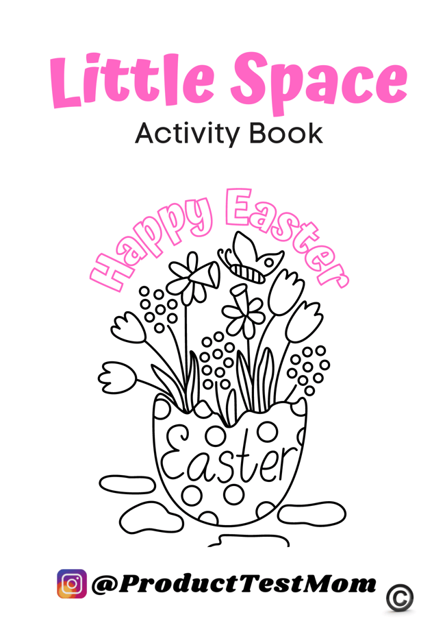 Easter Coloring Book (little space)